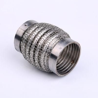 Auto Bellows Stainless Steel Open Braid Exhaust Flexible Pipe