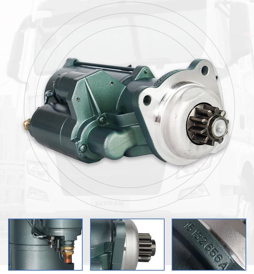 Sinotruk Engine Starter Vg1560090001 for HOWO Truck Start Motor