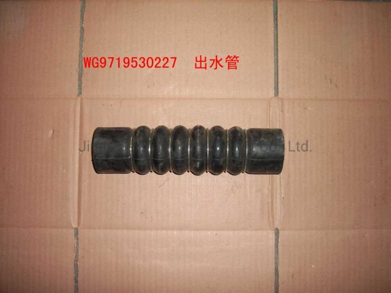 Quality Cnhtc Sinotruk HOWO 371 Truck Spare Parts Radiator Water Outlet Pipe Wg9719530227