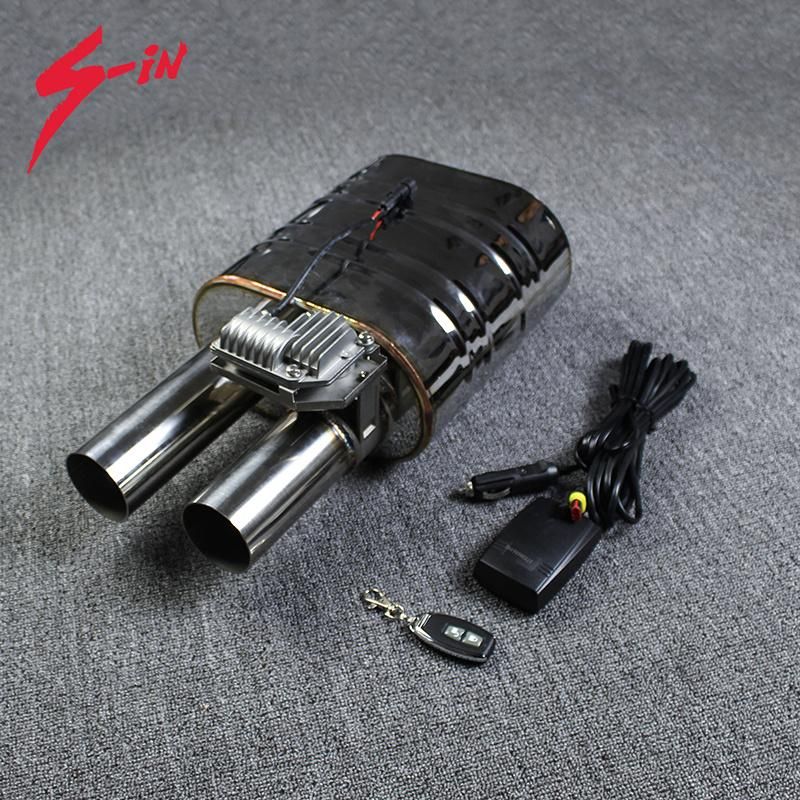 Adjustable Valve Flap Different Sound Performance Electronic Exhaust Muffler Kit