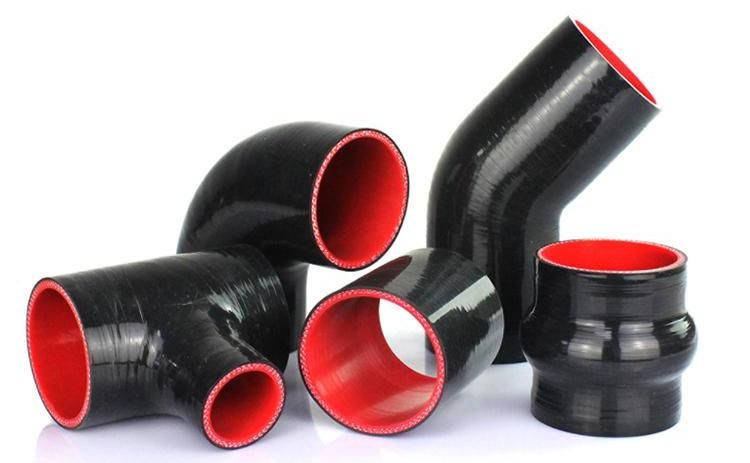 High Performance Customize Auto 90 Degree Elbow 4-Ply Nylon Reducer Coupler Silicone Rubber Hose Silicone Tube
