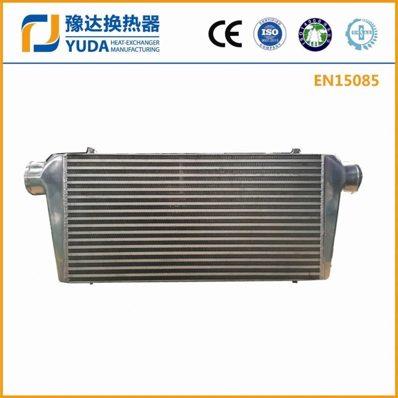 Universal Intercooler for Ford Fiesta Turbo Car Plate Bar Heat Exchangers Auto Radiator Turbo Racing Car Charge Air Cooler