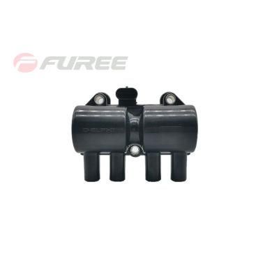 Auto Engine 4 Pin Ignition Coil for Daewoo Lanos 1.5 1.6 Nubira 2.0 1997 1208051 96350585