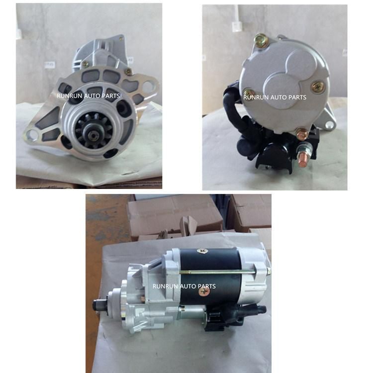 24V 11t Excavator Starter for Isuzu 6he1 6HK1 0-24000-3051 0-24000-3110