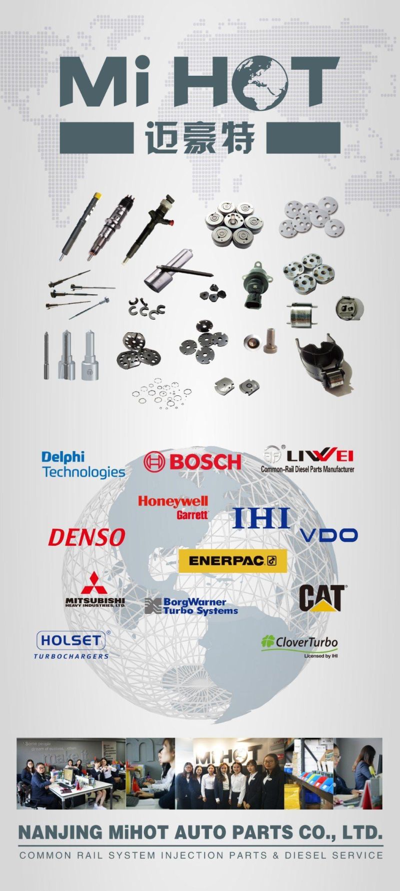 0445120361 Bo Sch Original Diesel Injector for Common Rail System