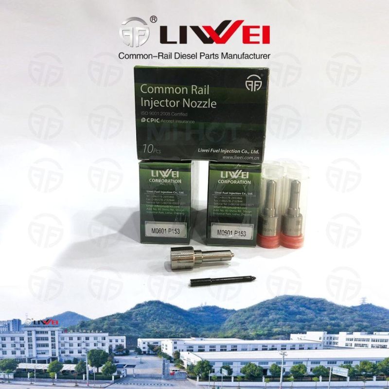 Liwei Brand M0027 P155 M0027p155 Sims Series Common Rail Diesel Nozzle for Injector A2c59507596/A2c53381618/1660000q1w/H8201100113/H8200704180/Cp1222715439