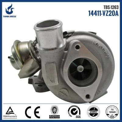 Nissan E25 turbocharger parts and turbo 771507-0001 771507-5001S 14411-VZ20A