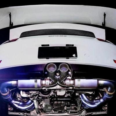 Exhaust System Valvetronic Catback with Remote Control for P-O-R-S-C-H-E 911 Gt3