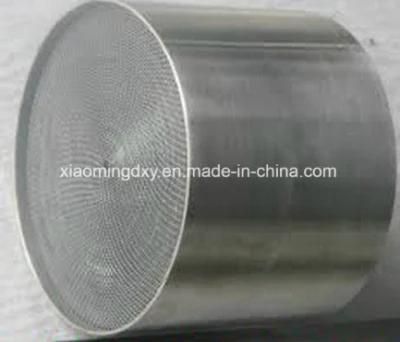 Motorcycle Metal Honeycomb Substrate Catalytic Converter