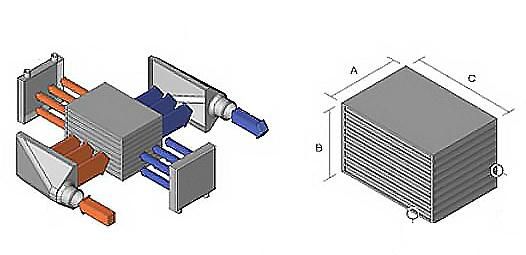 Aluminum Bar & Plate Front Mount Universal Turbo Intercooler Core