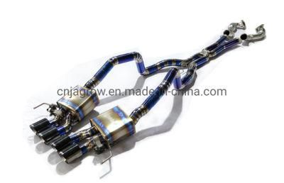 Titanium Planting Color and 304 Stainless Steel Exhaust System Exhaust Catback for Corvette C7