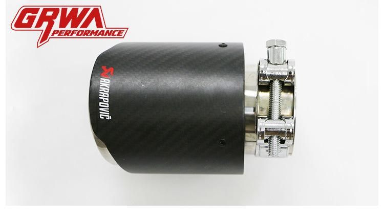 Carbon Car Exhaust Muffler Tip for Akrapovic