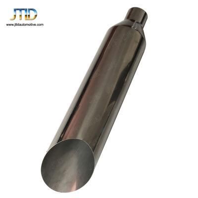 304 Stainless Steel Exhaust Stacks for Truck 4 Inch Inlet 6 Inch Outlet Length 12 Inch to 18 Inch