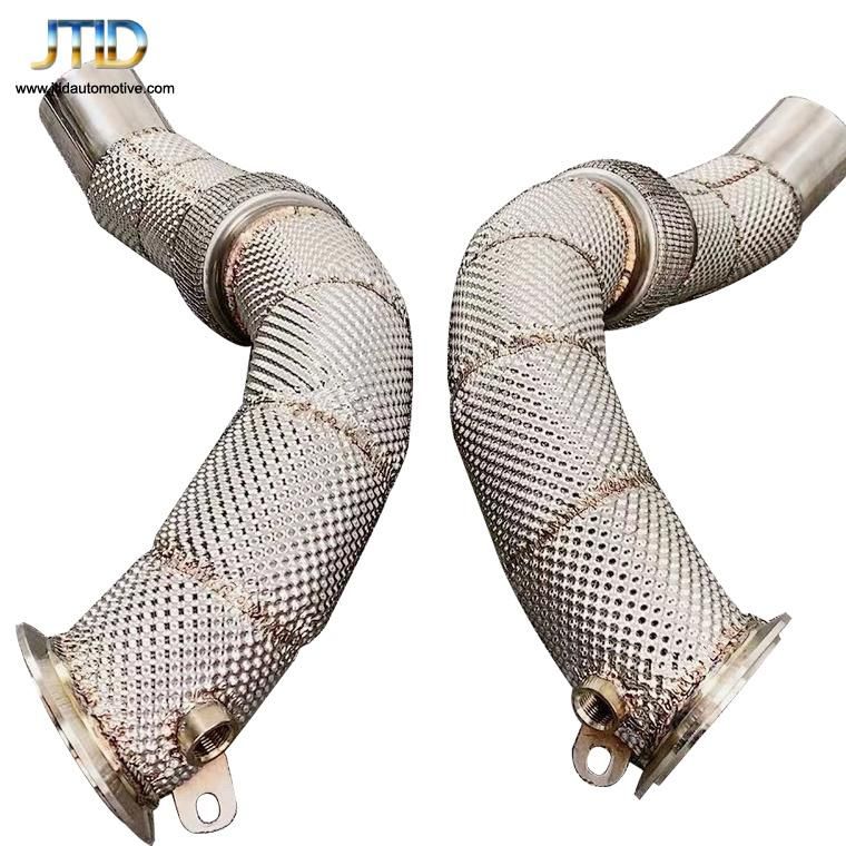 304 Ss Performance Exhaust System for BMW F10 M5 with Heat Shield