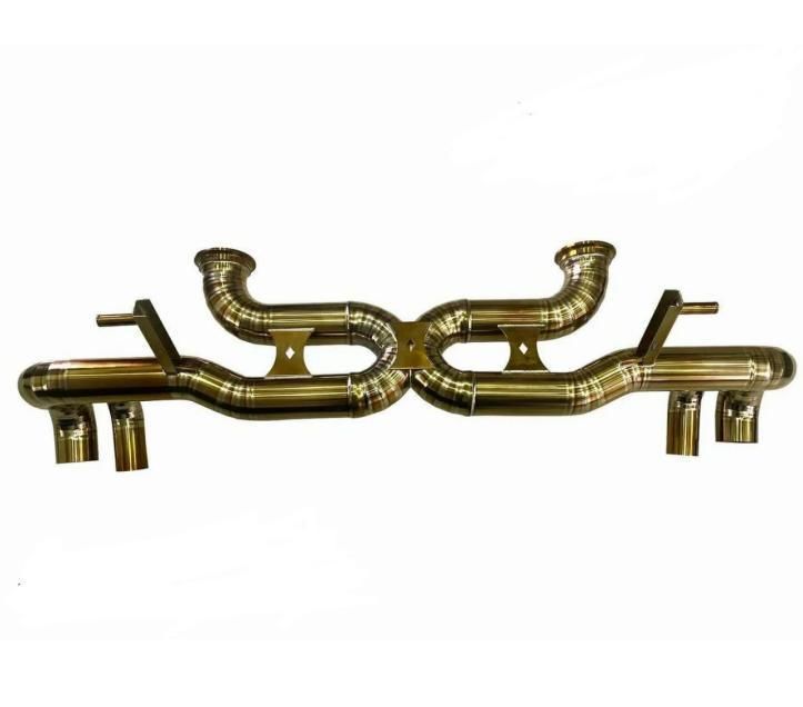 304 Stainless Steel/Titanium Alloy Catback for Lamborghini Gallardo Lp550/Lp560 Exhaust Catback Pipe