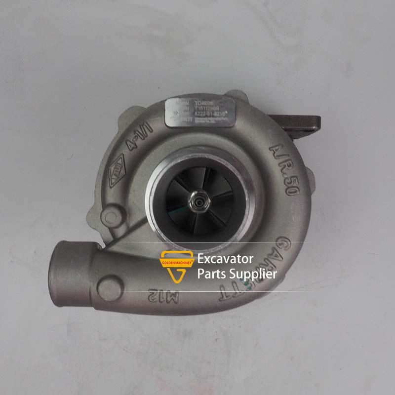 Turbocharger PC300-5 PC300-6 To4e08 Wa320-3 S6d108 6222-81-8210 6222-83-8171 466704-0203 6151-81-8500