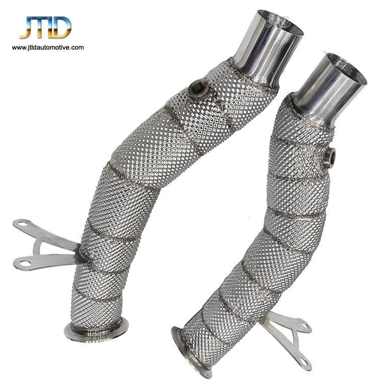High Performance Stainless Steeel Car Exhaust Downpipe for Ferrari 458 Italia/Spider