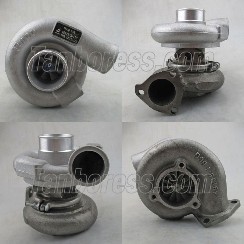 TD06 turbo ME070460 ME037701 49179-02100 49179-00110 turbo turbocharger for 6D31T engine