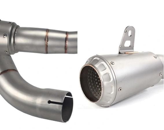 Great Offer Gp Motorcycle Exhaust for YAMAHA R3 2015-2019 Motorcycle Exhaust Muffler for YAMAHA Mt03 / R25 Engine Exhaust