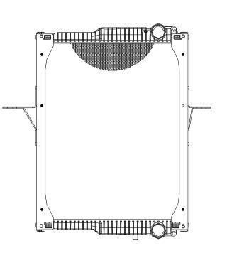 High Quality Competitive Price Truck Radiator for Volvo FL 240HP (05~) OEM: 7420809775, 65475