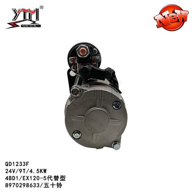 Ytm Starter Motor Qd1233f - Cw/24V/9t/4.5kw Same as Original Engine Parts for OE 8970298633