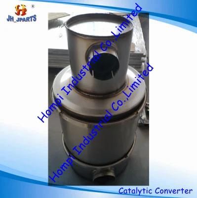 DPF Doc Metal Honeycomb Substrate Catalyst and Metal Filter Diesel Engine Catalytic Converters with Metal Shell
