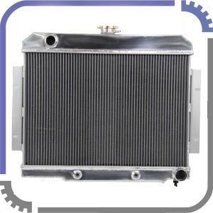 for Jeep Cj Series Chevy Conversion V8 Swap 1970-1985 Aluminum Radiator