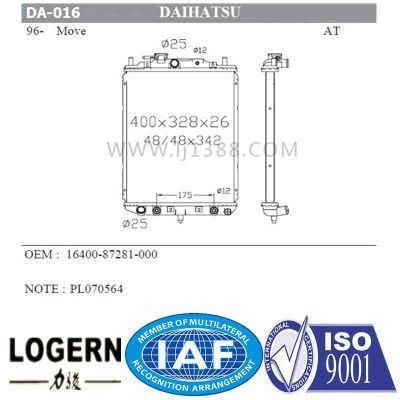 Car/Auto Brazed Aluminum Radiator for Daihatsu Move&prime;96- at