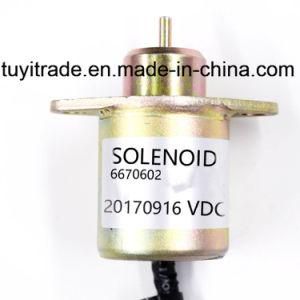 New 6670602 Fuel Shut off Solenoid for Bobcat 463-553-S70-S100
