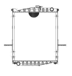 HD Truck Radiator for Ud OEM: 21400X32600