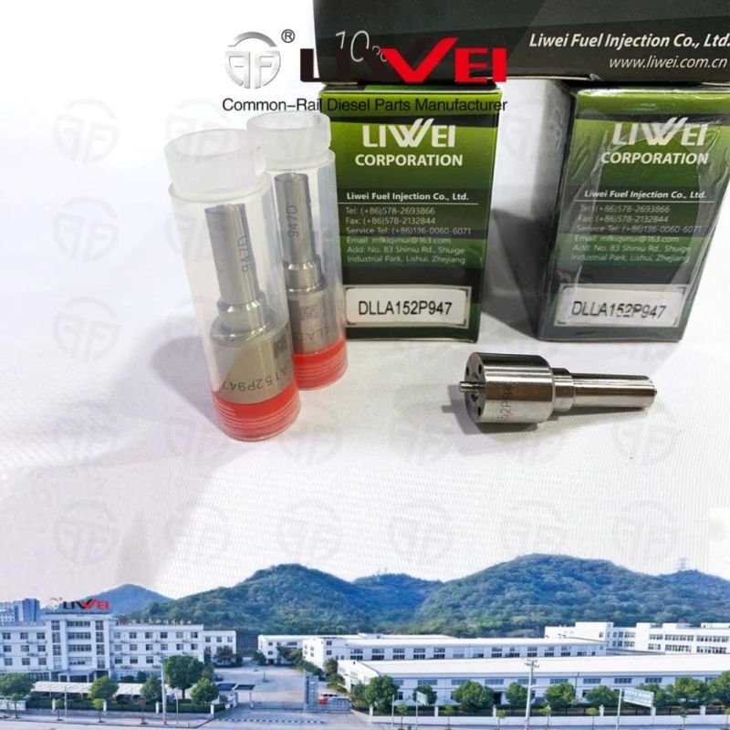 Liwei Brand Dlla 152p 947b Dlla152p947b for Common Rail Diesel Injector 095000-6250