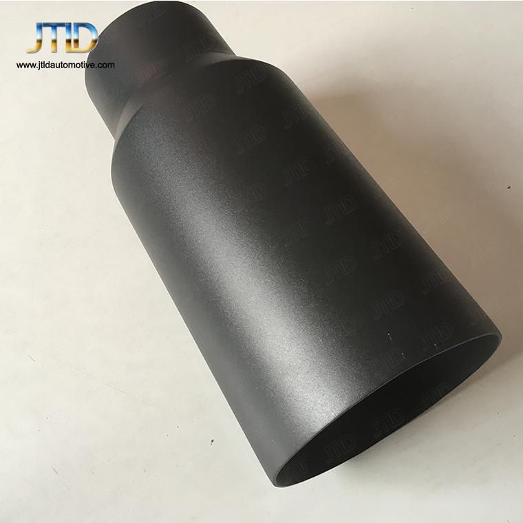 4" Inlet Exhaust Tip Black Coated Exhaust Tip Truck Exhaust Tip