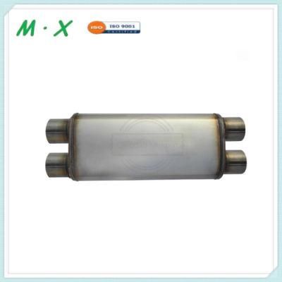 409 Stainless Muffler Universal Chamber Universal Car Muffler, Performance Flowmaster/Universal Dual Exhaust