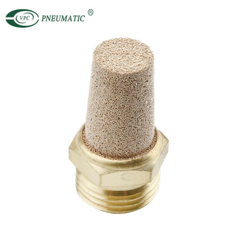 Bslm5 Pneumatic Air Silencer Brass Muffler