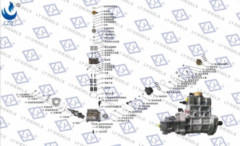 Cat 3126 Injector Excavator Caterpillar Injector Diesel Engine Fuel Injector 3126 (10R-0782)