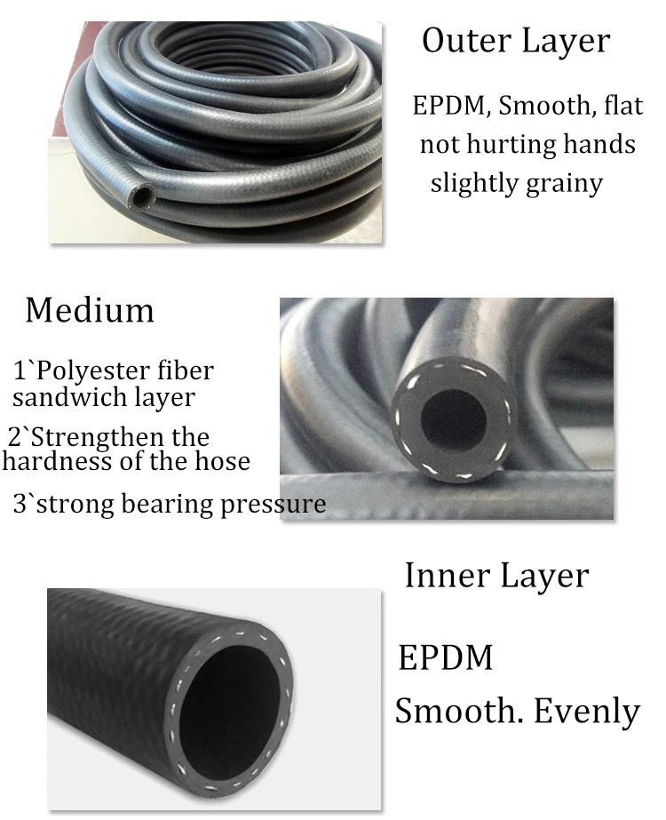 Customized EPDM Fuel Oil Gasolineheat Resistant Car Radiator Rubber Petrol Hoses Water Pipe for The Automotive