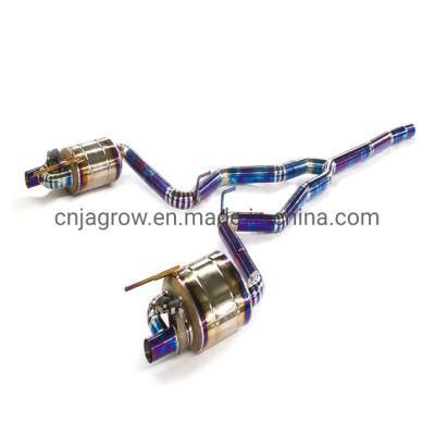 Titanium Exhaust Catback System for Ford Mustang 2.3t with Valve