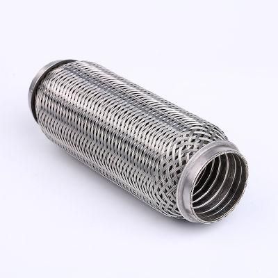 Automobile Stainless Exhaust Flexible Pipe with Mesh Braid