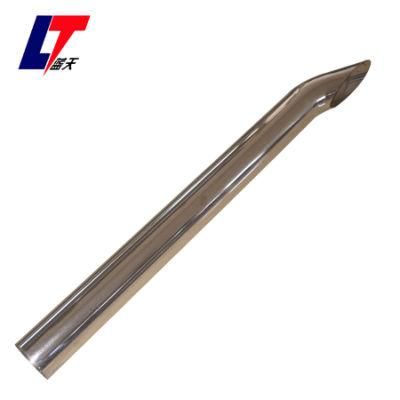 Truck Stack Exhaust Pipes Customized Size Chrome Pipe