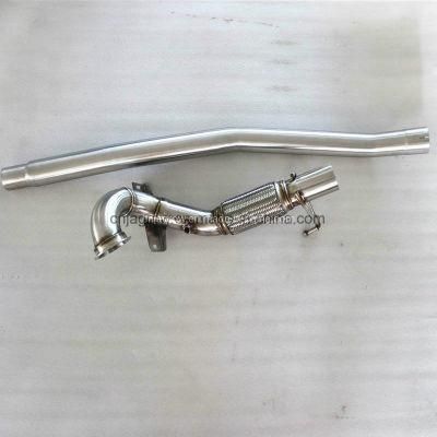 VW Golf Mk7 2.0t Skoda Octavia 1.8tsi Audi S3 Quattro 2.0t Catless Exhaust Downpipe Steel Pipe