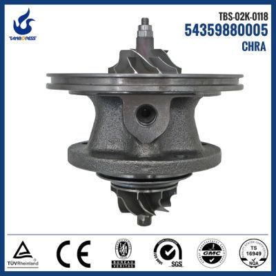 Turbocharger cartridge for Citroen Nemo 1.3 HDi 75 HP 54359880005 54359700005 turbo