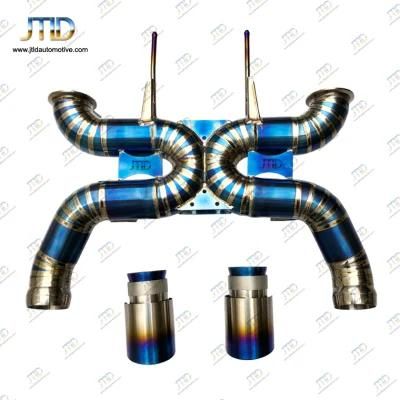 Best Aftermarket Exhaust Straight Pipe Catback Automotive Exhaust System for Mclaren 720s