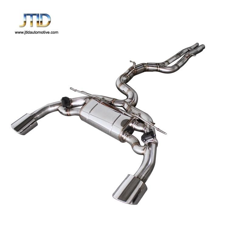 304 Stainless Steel Exhaust System Valved Exhaust Catback for Audi Ttrs