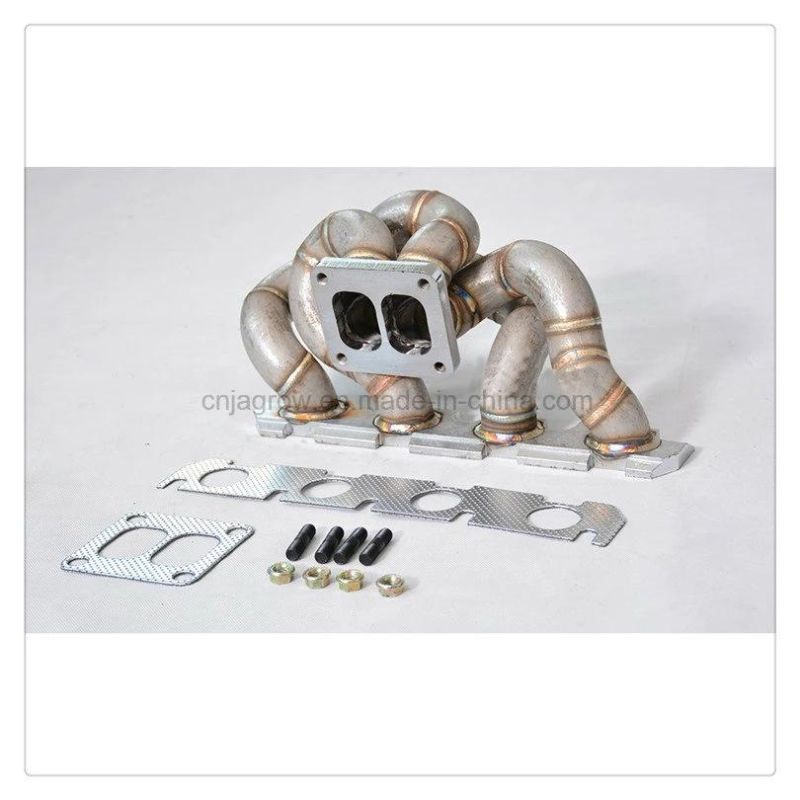 3mm Thick V W Golf Mk5 Mk6 Jet Ta Audi A3 S3 A5 Q5 A6 Tt Tts Ea888 Ea113 2.0tfsi T4 Twin Turbo Manifold