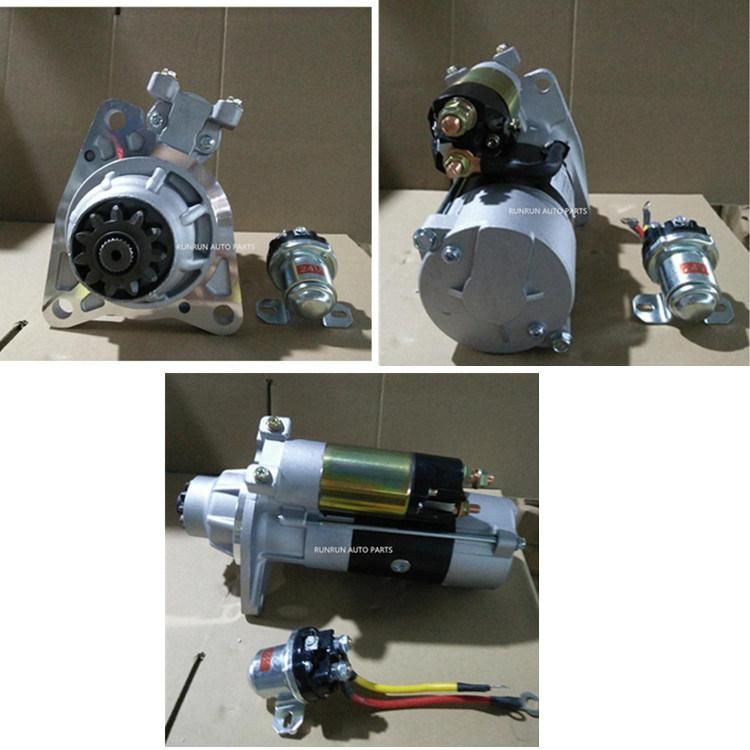 M009t60171 24V 6.0kw 11t Motor Starter for Mitsubishi 6D24