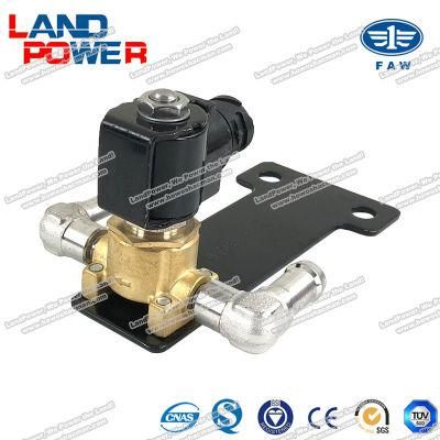 Original FAW Truck Parts SGS Certification Competive Price FAW Urea Heating Solenoid Valve