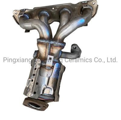 Stainless Steel Exhaust Manifold Catalytic Converter for Hyundai Elantra 2.0