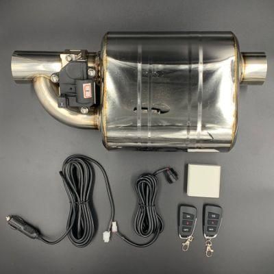 Exhaust Vacuum Valved Muffler with Remote Control