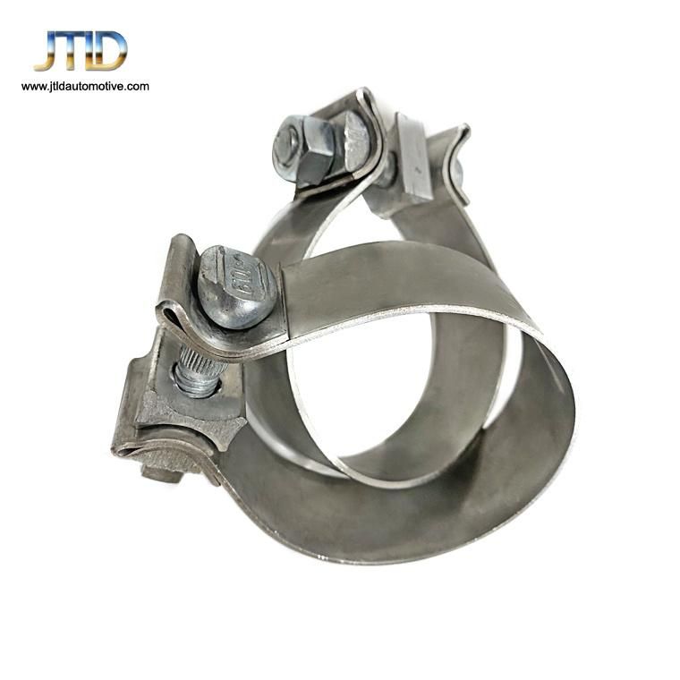 Auto Parts Universal Stainless Steel Clamp 76mm Exhaust Pipe Joint Clamp
