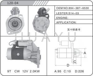 Isuzu Starter Motor S14-03